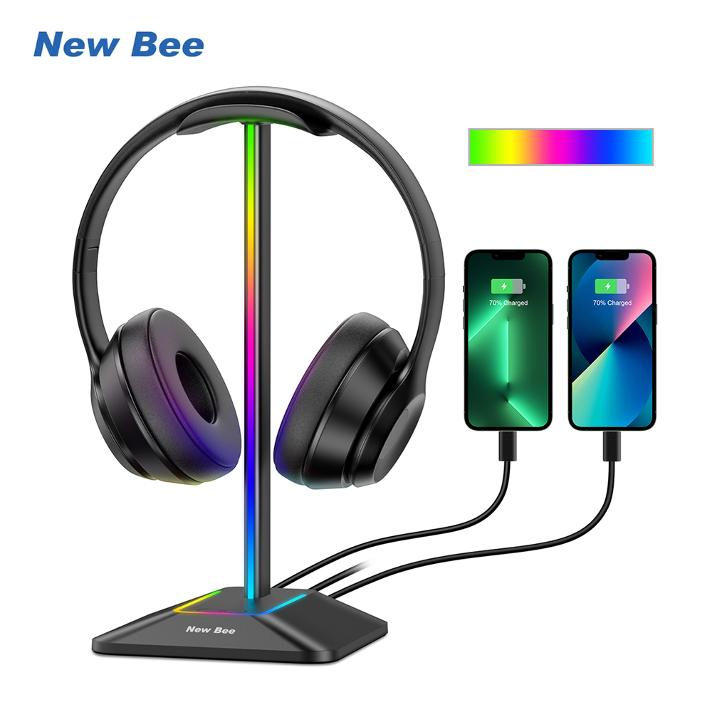 Gaming Setup Desk - 새로운 Bee Z8 RGB 헤드폰 스탠드