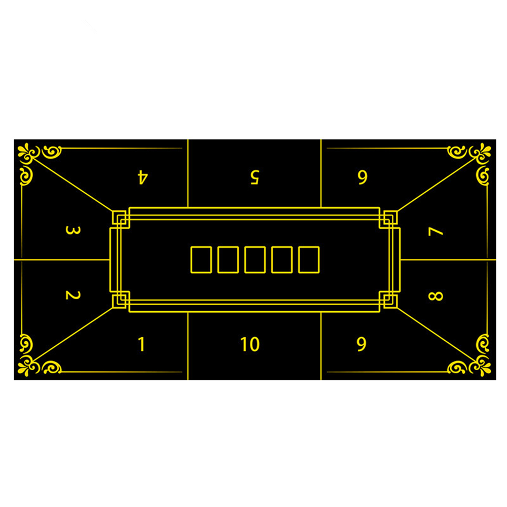 Rubber Mat Desk - 두꺼운 고무 포커 테이블보 카지노 텍사스