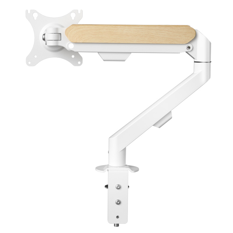 Monitor Arm Clamp - HILLPORT 데스크탑 화이트 모니터 암 거치대,