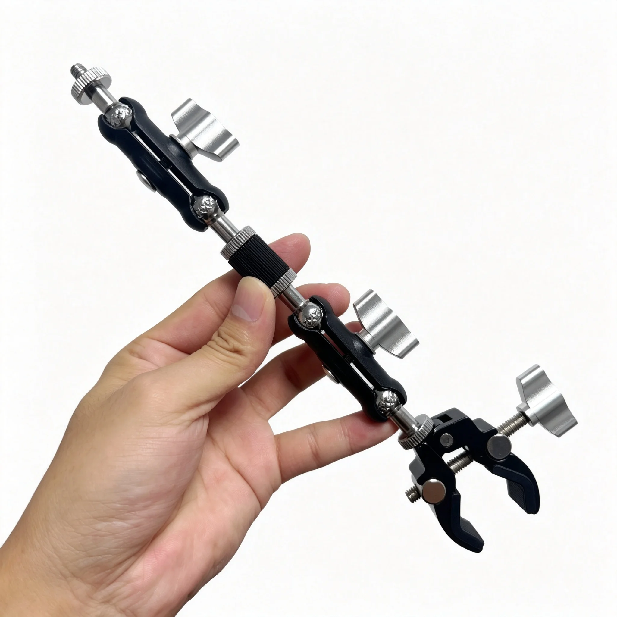 Monitor Arm Clamp - 카메라 메탈 슈퍼 클램프, 더블 볼