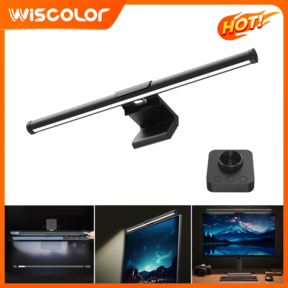 Gaming Setup Desk - 스마트 와이파이 RGB 모니터 라이트 바