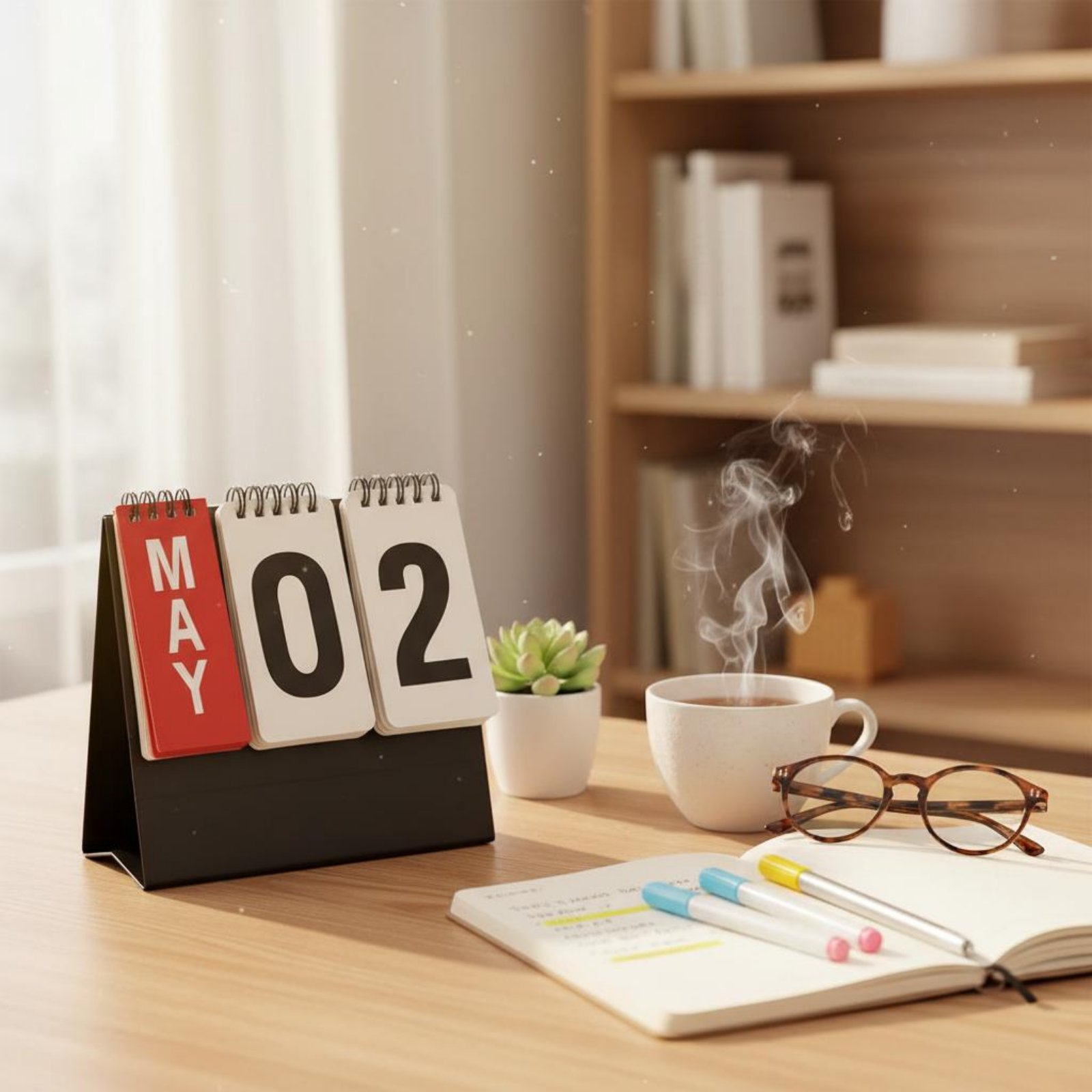 날짜 없는 책상 달력 재사용 가능한 영구 책상 달력 데 - Desk Setup Gadgets 리뷰 및 가격