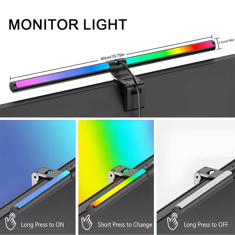 LED 모니터 라이트 바 30cm 40cm 컴퓨터 모니 - Desk Setup Computer 리뷰 및 가격