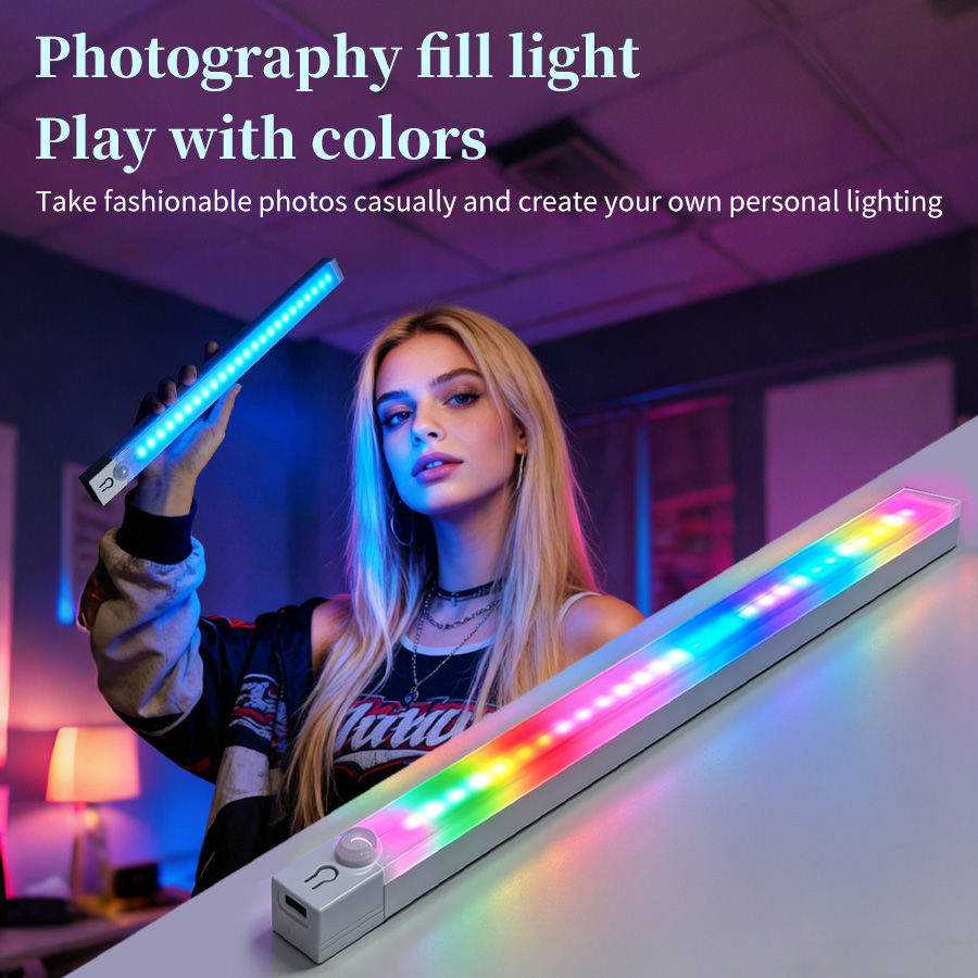 충전식 RGB LED 책상 조명 모션 센서 마그네틱 라 - Gaming Setup Desk 리뷰 및 가격