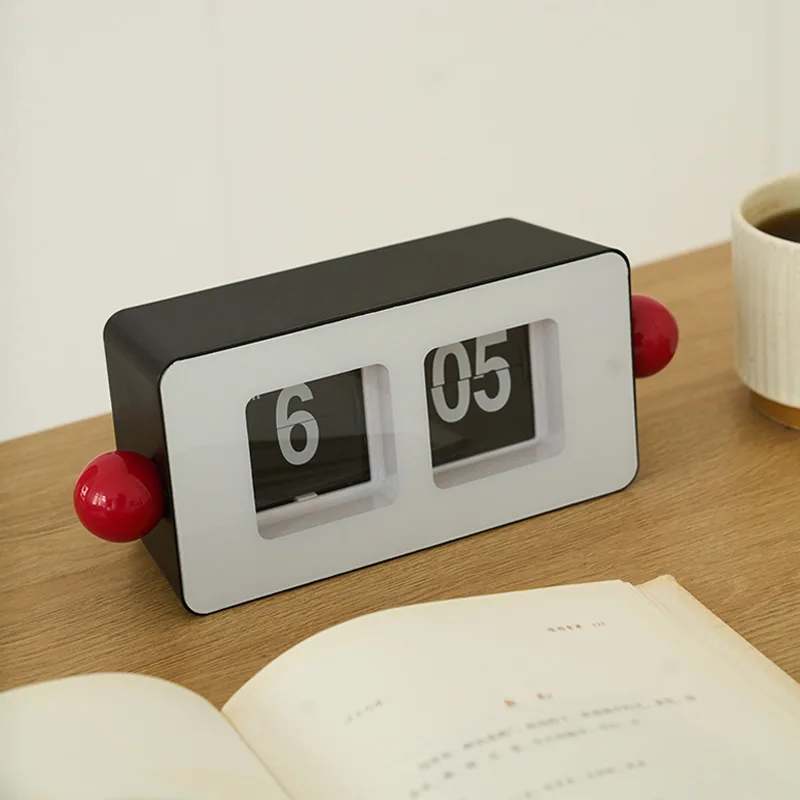 자동 페이지 넘김 시계, 거실, 침실용 창의적인 테이블 - Desk Setup Gadgets 리뷰 및 가격