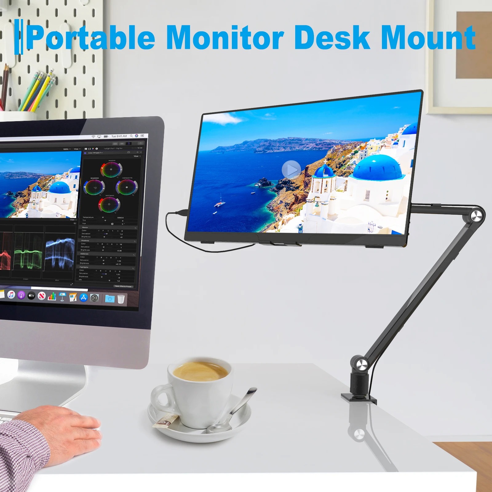 2025 태블릿 스탠드 홀더 (아이패드용), 휴대용 모 - Monitor Arm Clamp 리뷰 및 가격