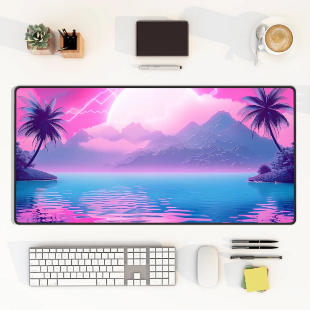 스팀웨이브 샨양 데스크 매트: 대형 게이밍 키보드 매트 - Desk Setup With Keyboard Tray 리뷰 및 가격