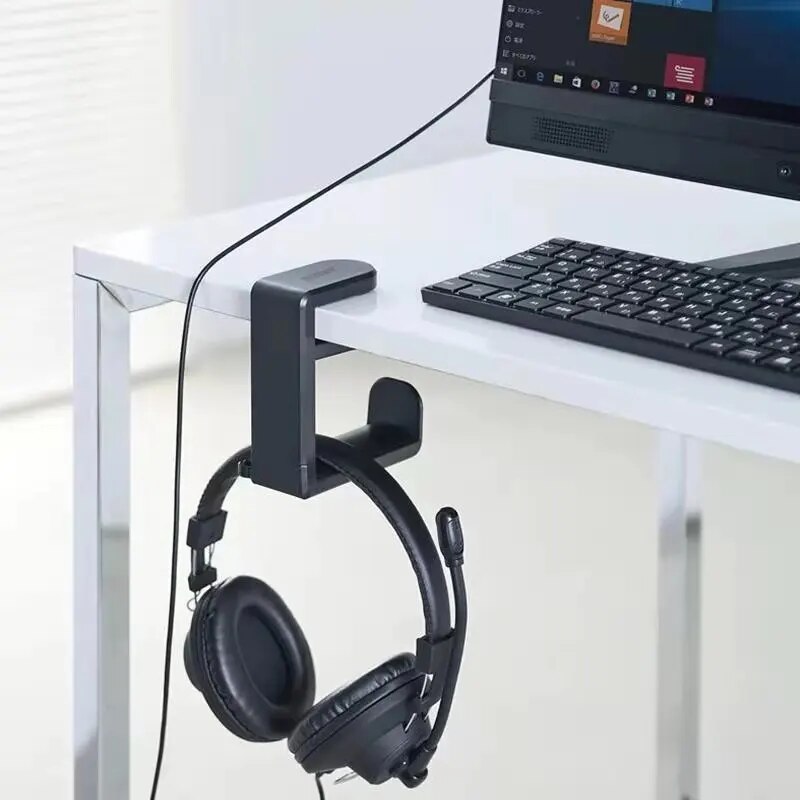 유니버설 데스크탑 360 °   회전식 헤드폰 스탠드  - Gaming Setup Desk 리뷰 및 가격