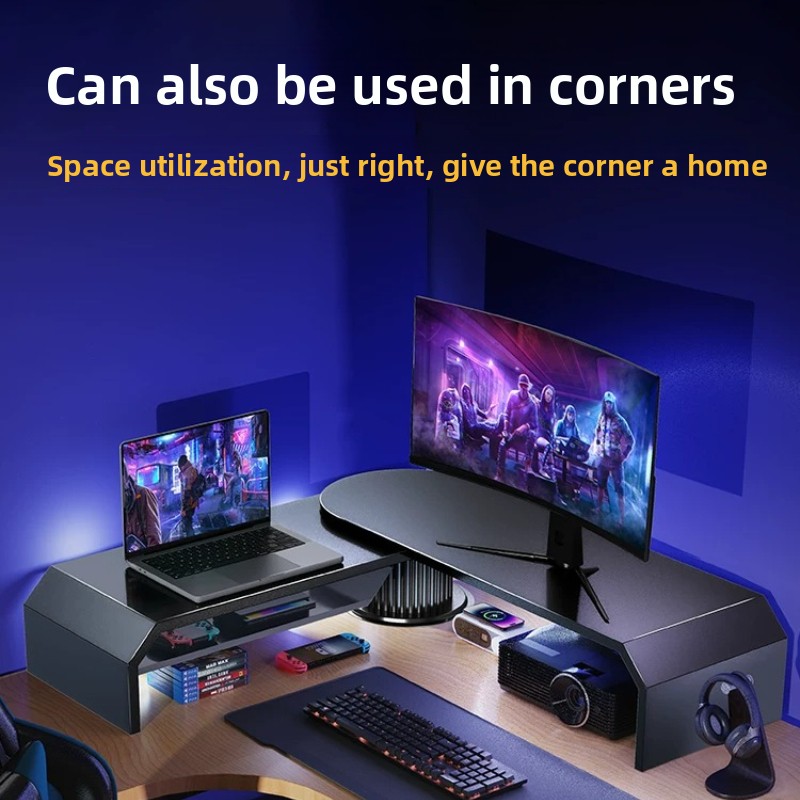 게이밍 듀얼 모니터 스탠드 사무실 화면 높이 조절대 조 - Desk Setup Dual Monitor 리뷰 및 가격