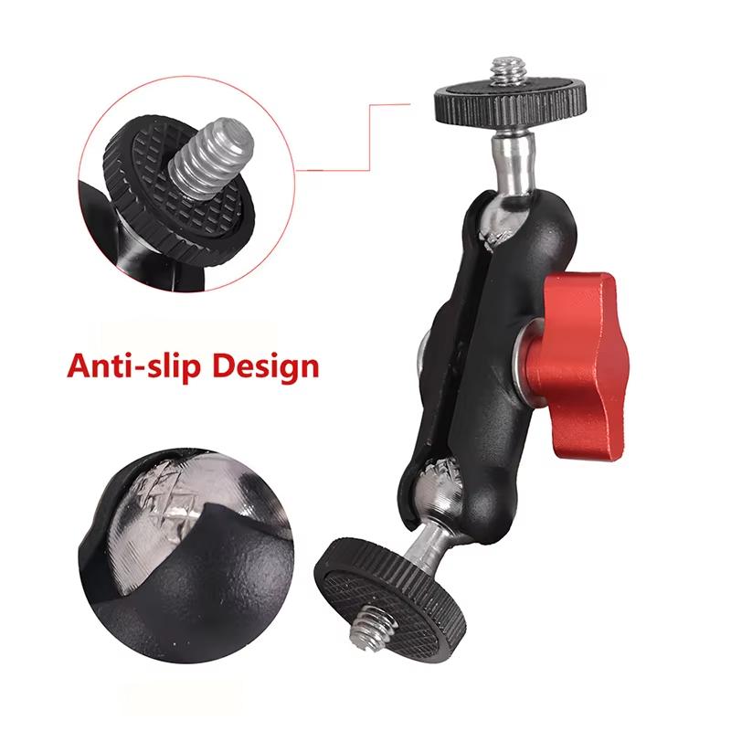 1세트 사진 액세서리 카메라 메탈 슈퍼 클램프(더블 볼 - Monitor Arm Clamp 리뷰 및 가격