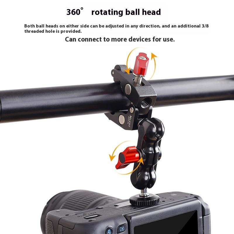 1세트 사진 액세서리 카메라 메탈 슈퍼 클램프(더블 볼 - Monitor Arm Clamp 리뷰 및 가격