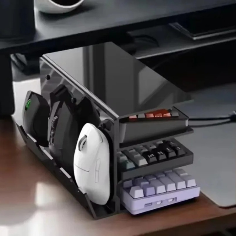 키보드 디스플레이 스탠드 3단 아크릴 투명 랙(마우스  - Gaming Setup Desk 리뷰 및 가격