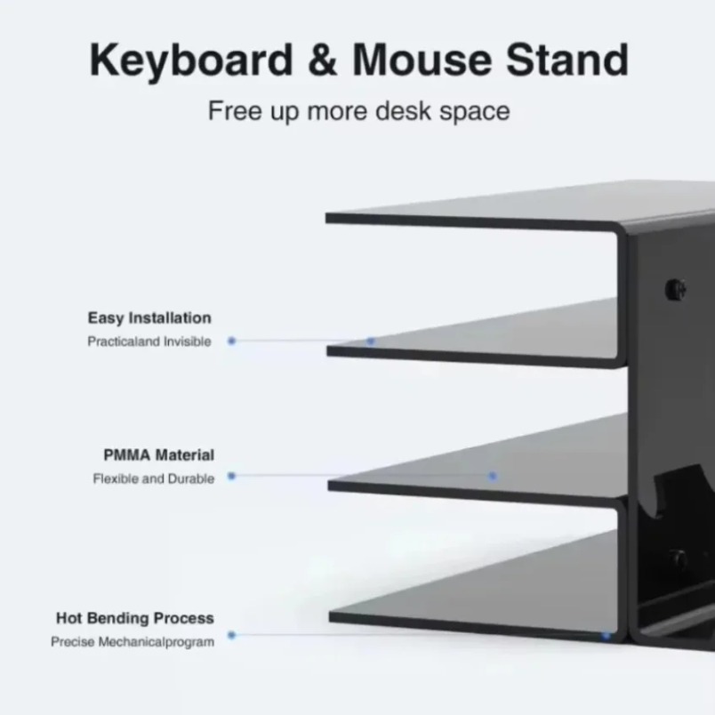 키보드 디스플레이 스탠드 3단 아크릴 투명 랙(마우스  - Gaming Setup Desk 리뷰 및 가격