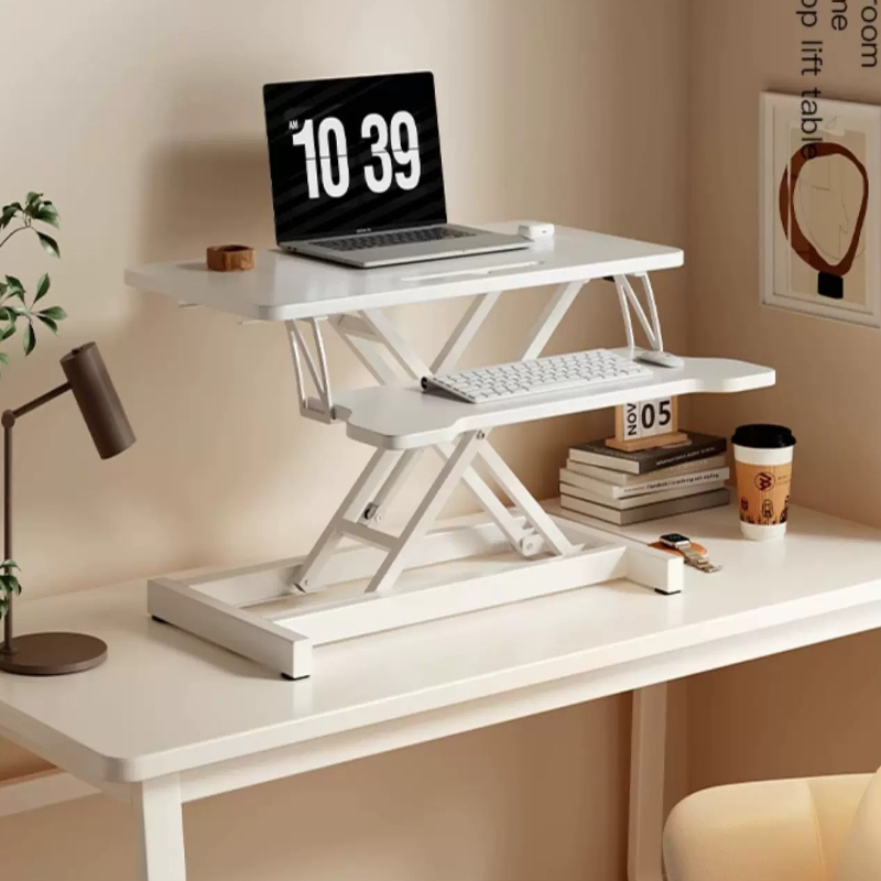 스탠딩 데스크 라이저 높이 조절 가능 이중 표면 워크스 - Desk Setup Computer 리뷰 및 가격