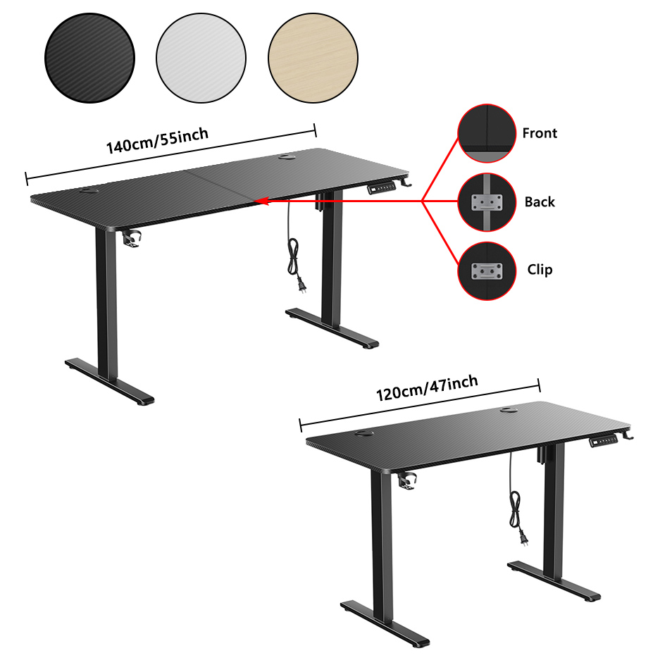 높이 조절 가능한 전동식 스탠딩 데스크, 컴퓨터 테이블 - Gaming Setup Desk 리뷰 및 가격