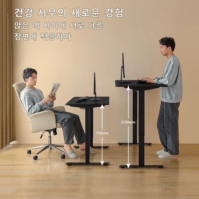 높이 조절 가능한 전동식 스탠딩 데스크, 컴퓨터 테이블 - Gaming Setup Desk 리뷰 및 가격