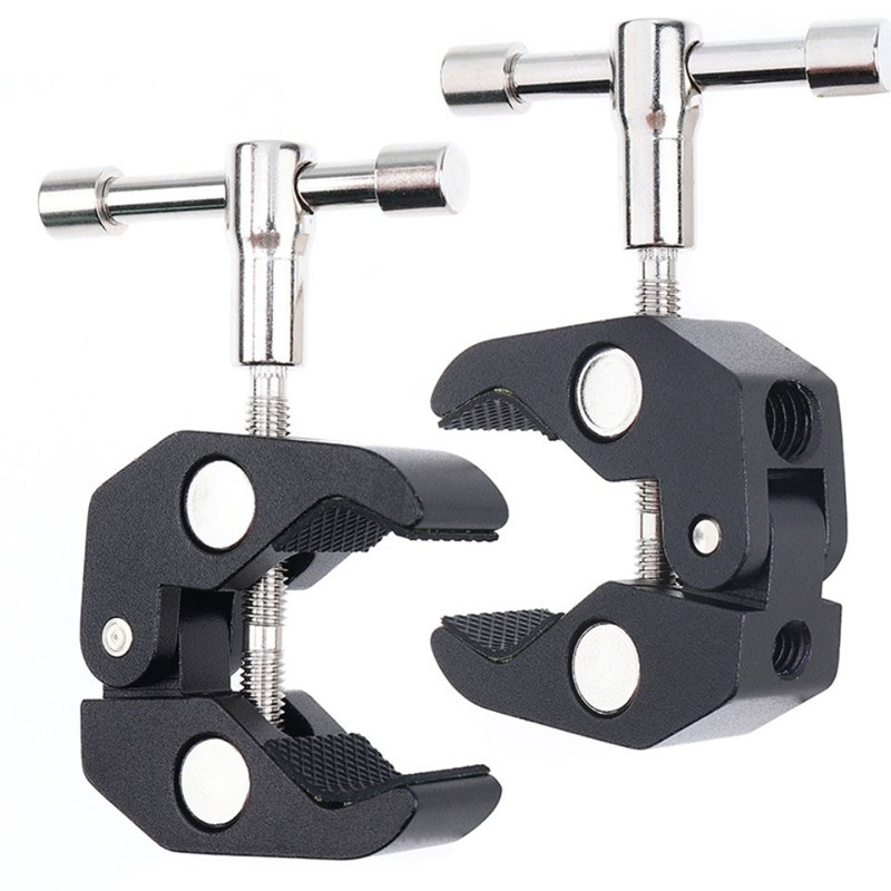 조절 가능한 마찰력의 슈퍼 클램프 크랩 클립, 매직 암 - Monitor Arm Clamp 리뷰 및 가격