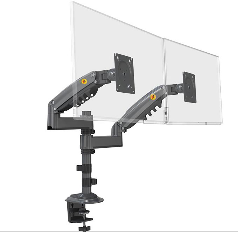 NB H180 듀얼 모니터 데스크 홀더 암 가스 스프링 - Monitor Arm Clamp 리뷰 및 가격