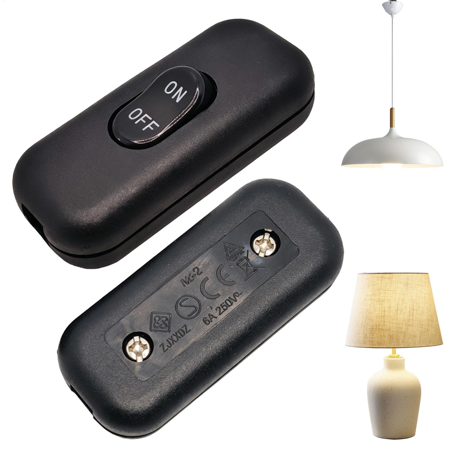 2pcs 6A 250V 인라인 코드 스위치, 버튼 스위 - Desk Setup On Bed 리뷰 및 가격