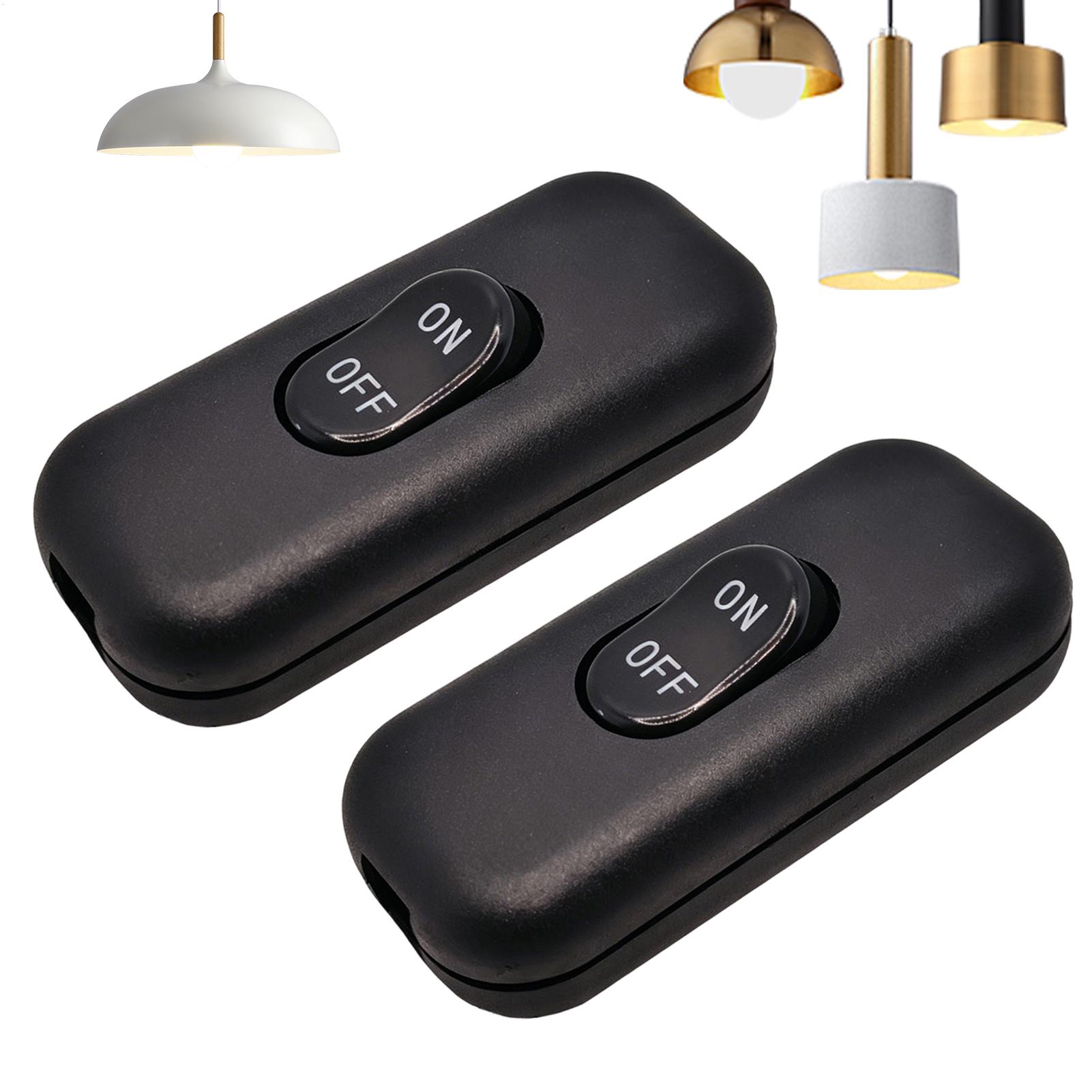 2pcs 6A 250V 인라인 코드 스위치, 버튼 스위 - Desk Setup On Bed 리뷰 및 가격