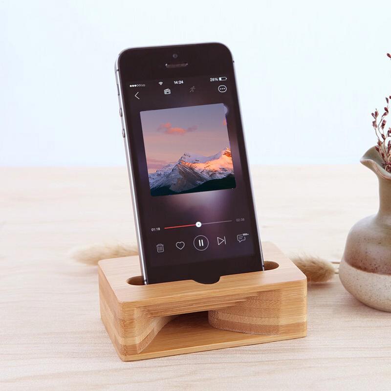 전화 홀더 스피커 증폭기 나무 스탠드 데스크탑 전화 스 - Desk Setup Riser 리뷰 및 가격