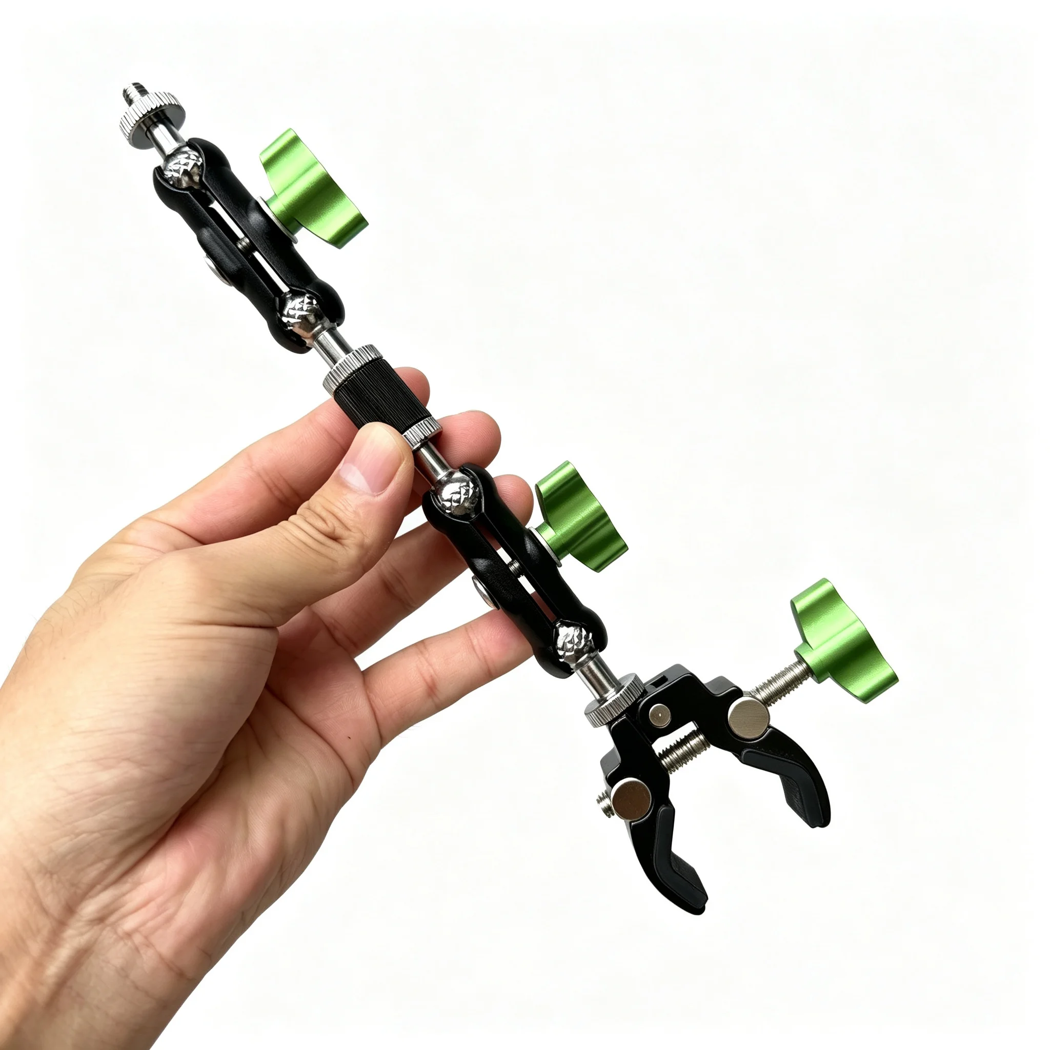 카메라 메탈 슈퍼 클램프, 더블 볼 헤드 매직 암 포함 - Monitor Arm Clamp 리뷰 및 가격