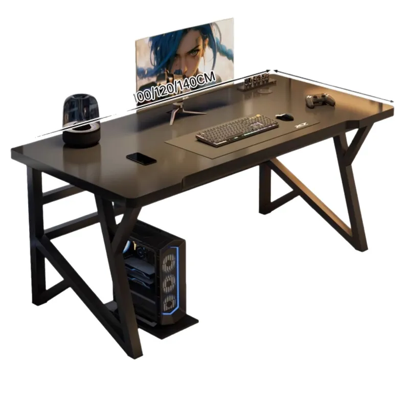 현대식 컴퓨터 책상 홈 오피스 워크스테이션 간단한 책상 - Desk Setup Simple 리뷰 및 가격